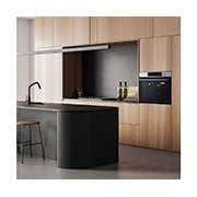 LG Oferta set: Horno LG Instaview 76 litros A+ Freidora de Aire y Placa de indución 59cm Flex + zona 28 cm, WSED7612S.CBIZ2