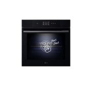 LG Horno  Instaview Vapor 100% 76L A++ con sistema de limpieza Blue EasyClean, cristal negro mate, WSED7666M