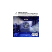 LG Horno  Instaview Vapor 100% 76L A++ con sistema de limpieza Blue EasyClean, cristal negro mate, WSED7666M