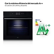 LG Outlet Horno LG Instaview 76 litros A++ Freidora de Aire, WSED7667M.OUTLET