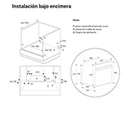 LG Outlet Horno LG Instaview 76 litros A++ Freidora de Aire, WSED7667M.OUTLET