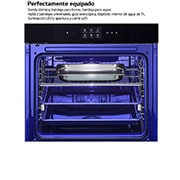 LG Outlet Horno LG Instaview 76 litros A++ Freidora de Aire, WSED7667M.OUTLET