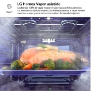 LG Horno LG Instaview 76 litros A++ Cocina Vapor y Freidora de Aire, WSED7667M