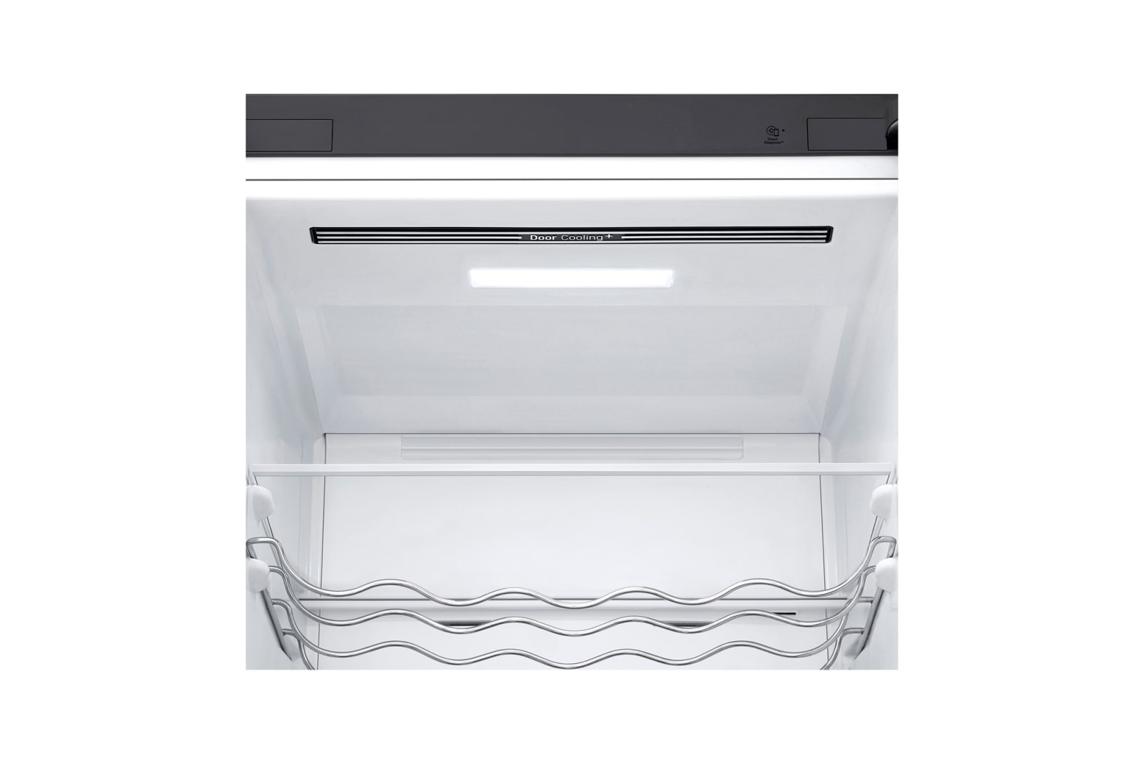 LG Frigorífico Combi Door Cooling⁺, 2m, Clasificación C, capacidad de 419l, Inox antihuellas, serie 600, GBB62PZ5CN1