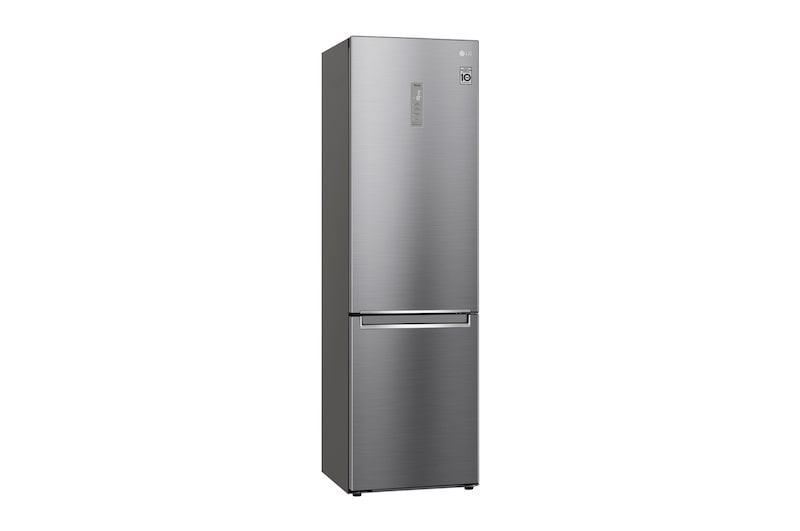 LG Frigorífico Combi Door Cooling⁺, 2m, Clasificación C, capacidad de 419l, Inox antihuellas, serie 600, GBB62PZ5CN1