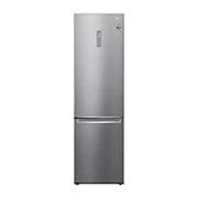 LG Frigorífico Combi Door Cooling⁺, 2m, Clasificación C, capacidad de 419l, Inox antihuellas, serie 600, GBB62PZ5CN1