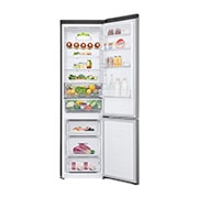 LG Frigorífico Combi Door Cooling⁺, 2m, Clasificación C, capacidad de 419l, Inox antihuellas, serie 600, GBB62PZ5CN1