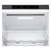 LG Frigorífico Combi 2m, Clasificación C, capacidad de 419l, Inox antihuellas, Serie 600, GBB62PZGCC1