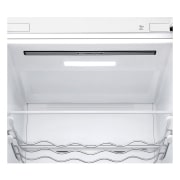 LG Frigorífico Combi 2m, Clasificación D, capacidad de 419l, Blanco, Serie 600, GBB62SWFGN