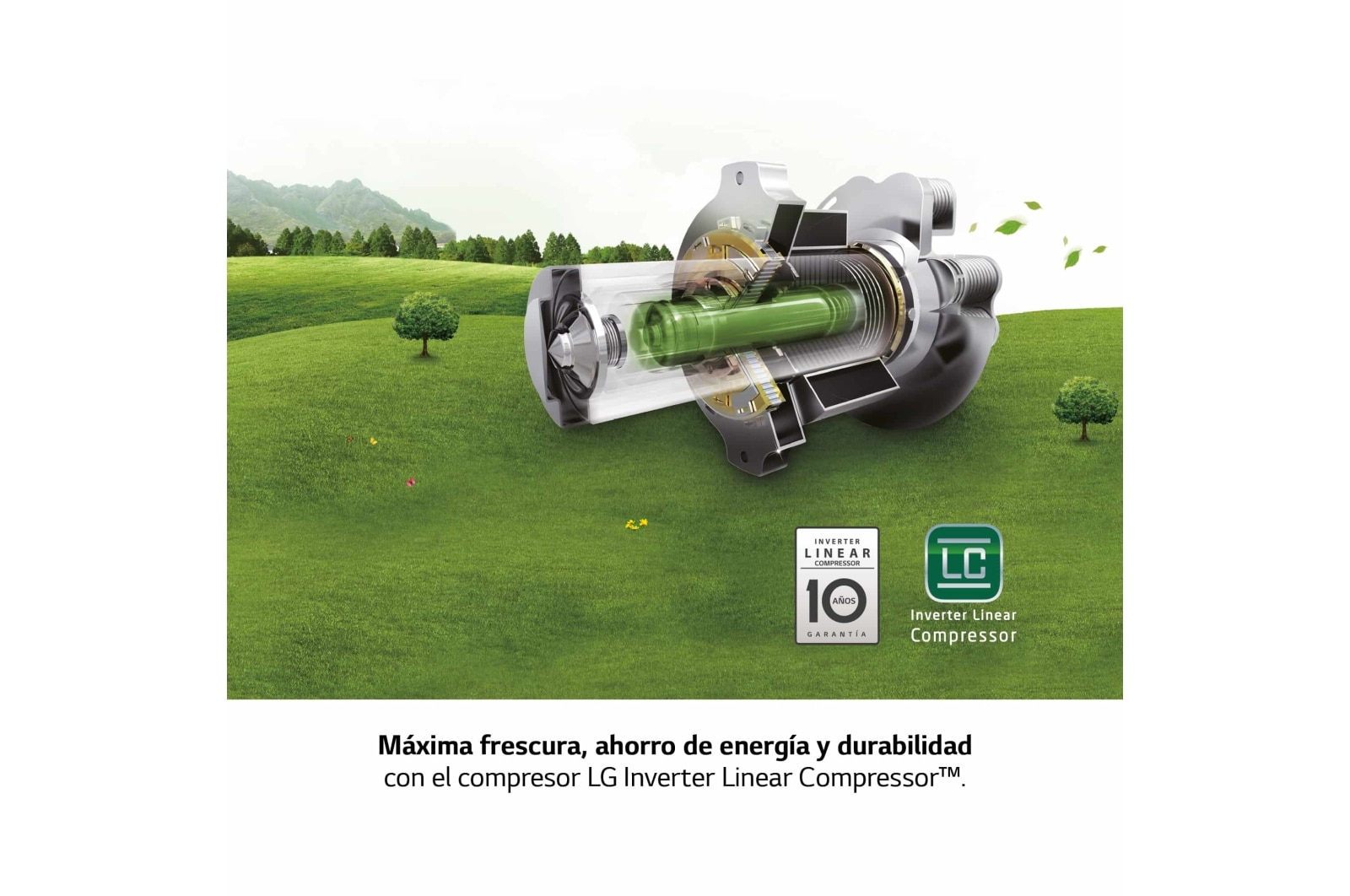 LG Frigorífico Combi 2m, Clasificación B, Acero inoxidable texturizado antihuellas, capacidad de 419l, Serie 700, GBB72MBUBN