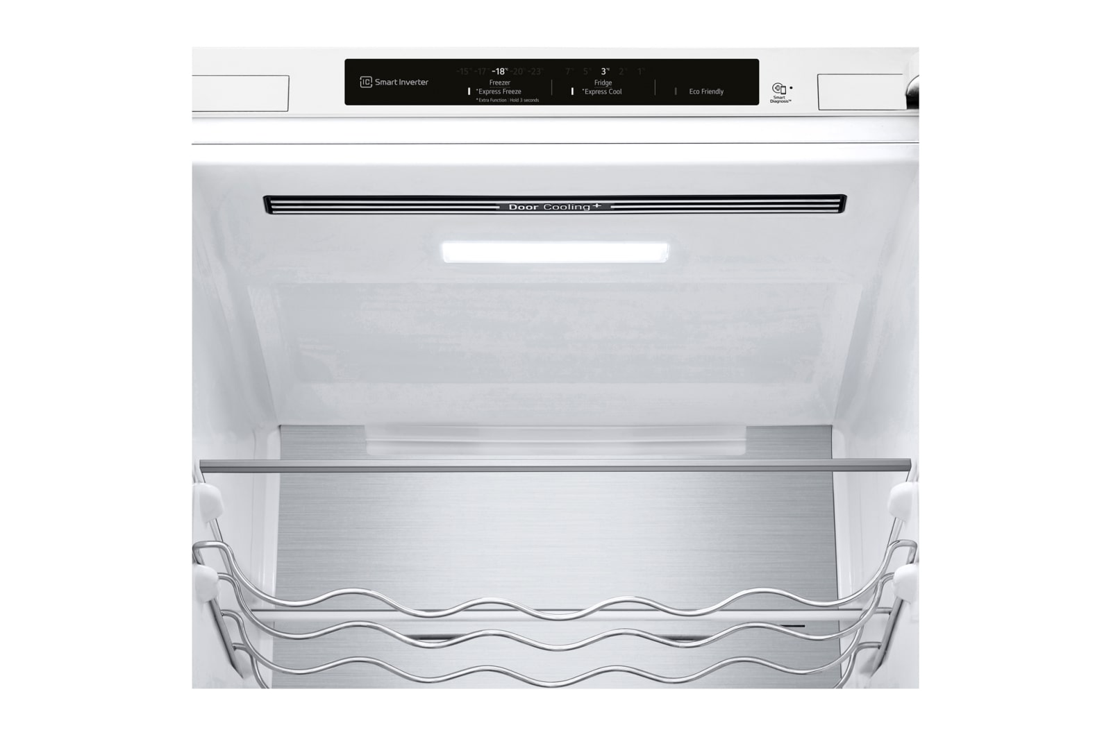 LG Frigorífico Combi Door Cooling+, 2m, Clasificación C, capacidad de 419l, blanco, serie 700 , GBB72SWVCN1