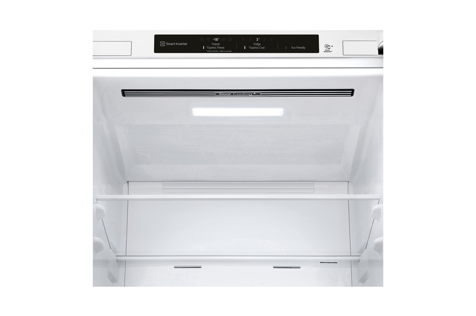 LG Frigorífico Combi LG GBP31SWLZN, 1,86m, E, capacidad de 374l, Blanco, serie 3, GBP31SWLZN