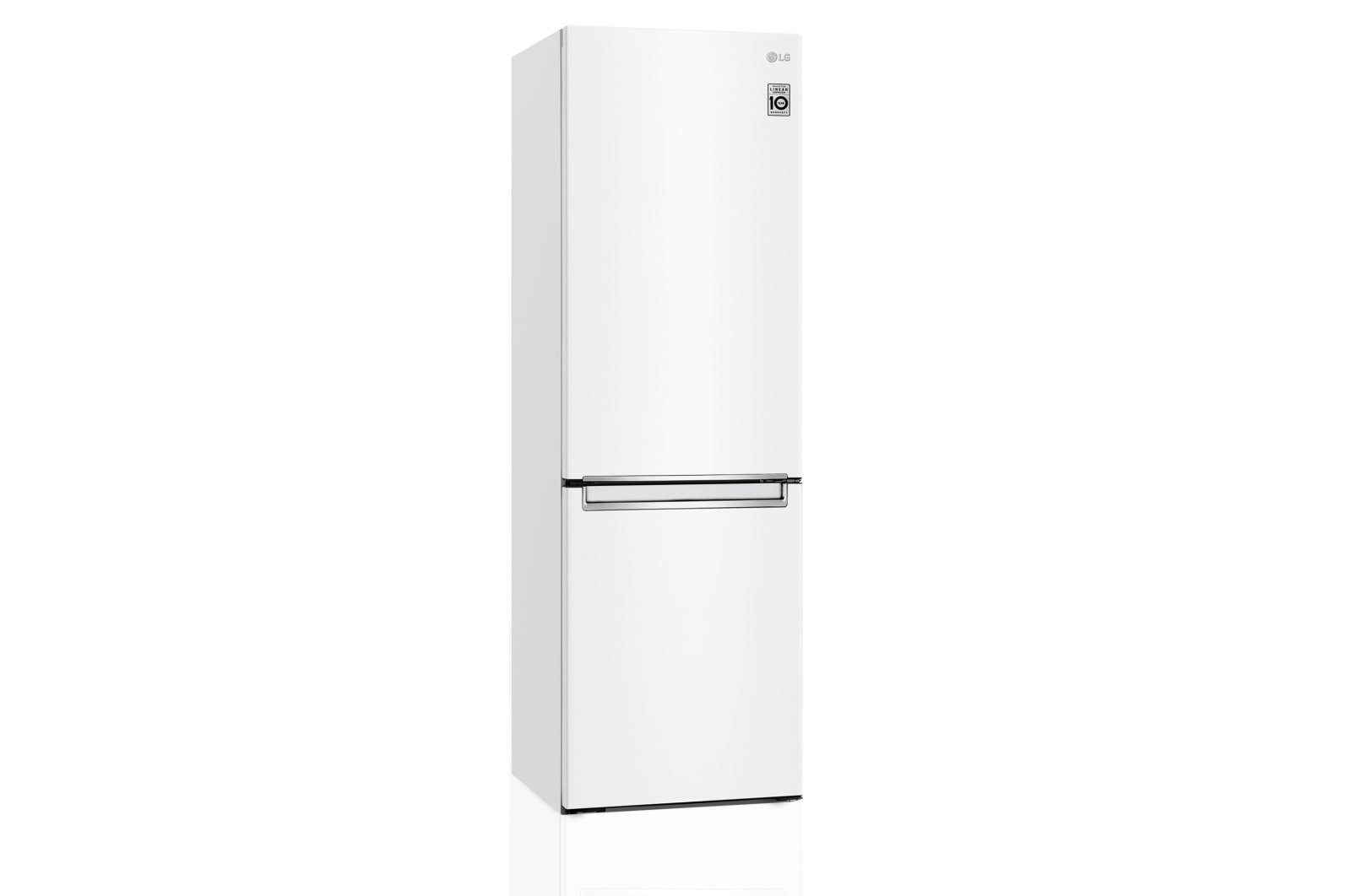 LG Frigorífico Combi DoorCooling+™ 1,86m, Clasificación D, capacidad de 374l, Blanco, serie P-600, GBP61SWPGN