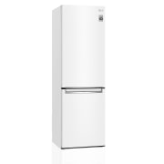 LG Frigorífico Combi DoorCooling+™ 1,86m, Clasificación D, capacidad de 374l, Blanco, serie P-600, GBP61SWPGN