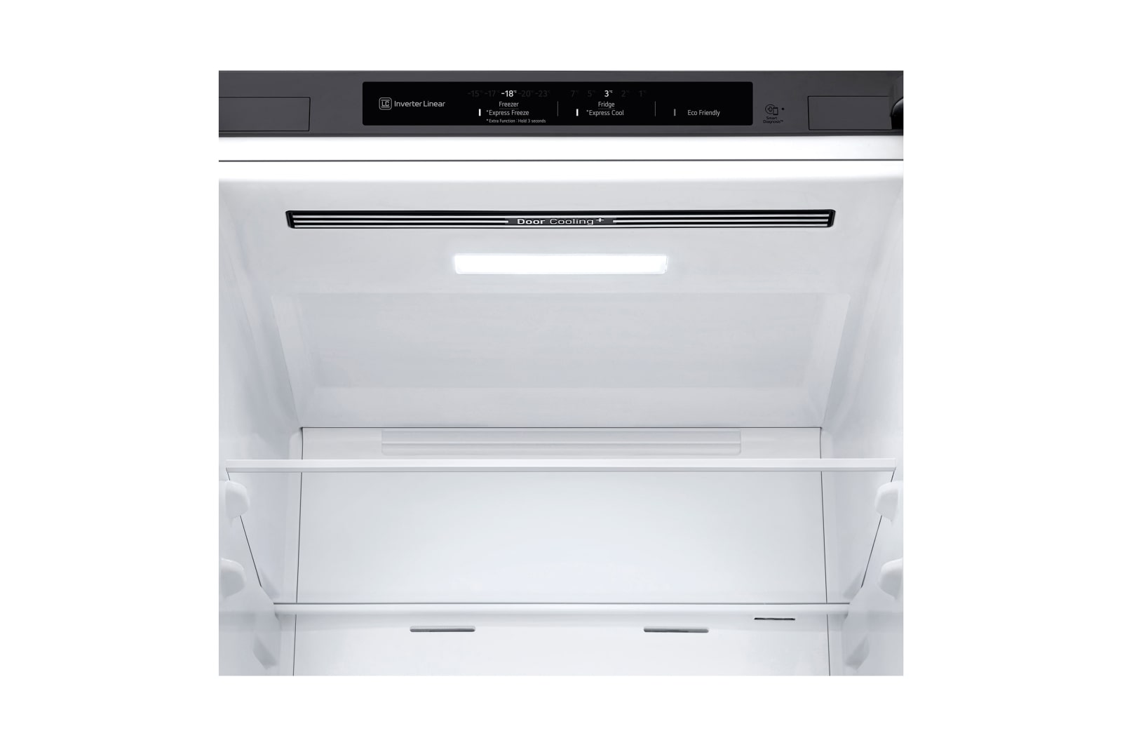 LG Frigorífico Combi 2m, Clasificación B, capacidad de 419l, Inox grafito antihuellas, Serie P-600 , GBP62PZNBC