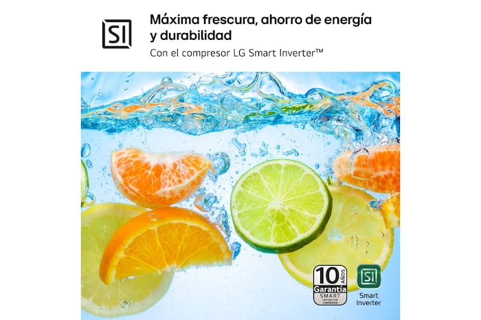 LG Outlet Frigorífico Combi Door Cooling+, 2,03m, Clasificación C, capacidad de 419l, inox antihuellas. Serie 500, GBV5240CPY.OUTLET