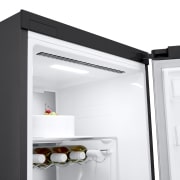 LG Frigorífico Clasificación C, 413L, Acero Negro-grisáceo mate  antihuellas, GLM71MCCSX