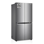 LG Frigorífico American Combi  , Clasificación F, Ancho 83cm,  530l. Inox antihuellas, GMB844PZFG