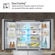 LG Frigorífico American Combi Door-in-Door™, Clasificación  E, 634 L, cero texturizado antihuellas , GMJ960MBJE