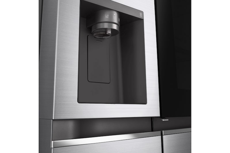 LG Frigorífico Side By side , Serie 800, Instaview Door-In-Door, Clasificación E, 635 L, GSXV80PZLE