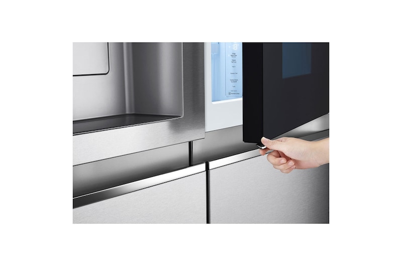 LG Frigorífico Americano Instaview Door-In-Door, Clasificación E, 635 L , GSXV90MBAE