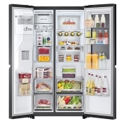 LG Frigorífico Americano Instaview Door-In-Door con Craft Ice, Clasificación E, 635 L, GSXV90MCDE