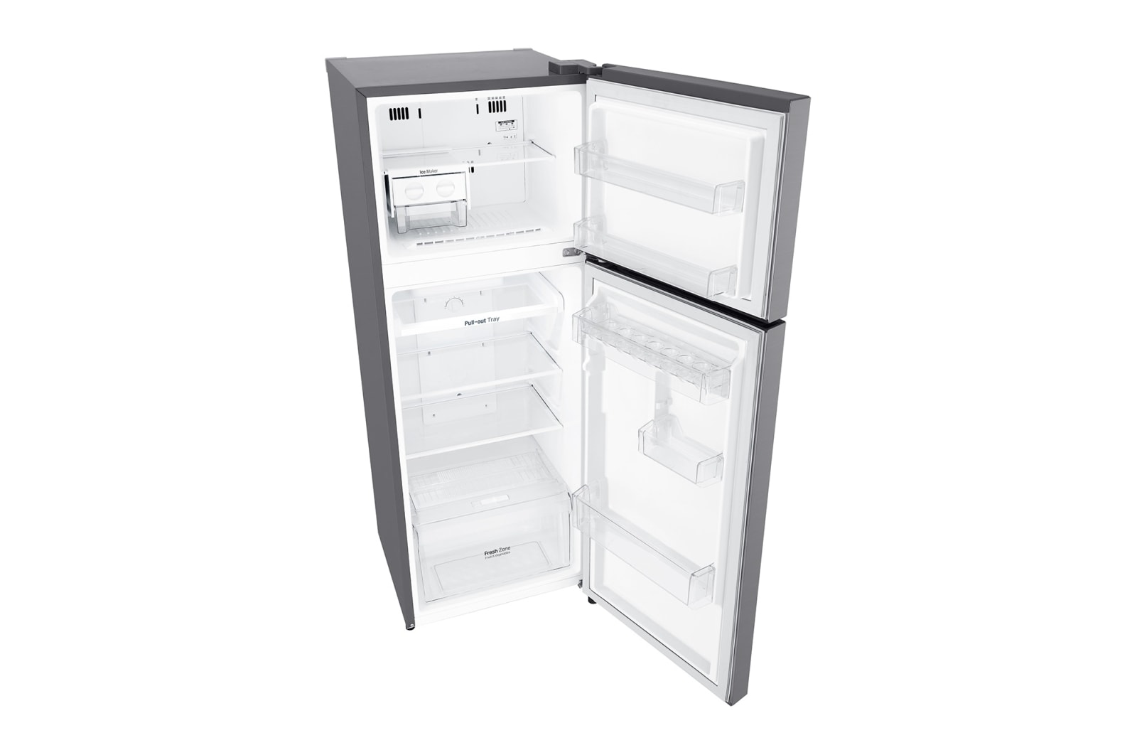 LG Frigorífico Dos Puertas, Clasificación F, Door Cooling, Total No Frost, Inox antihuellas , GTB382PZCMD