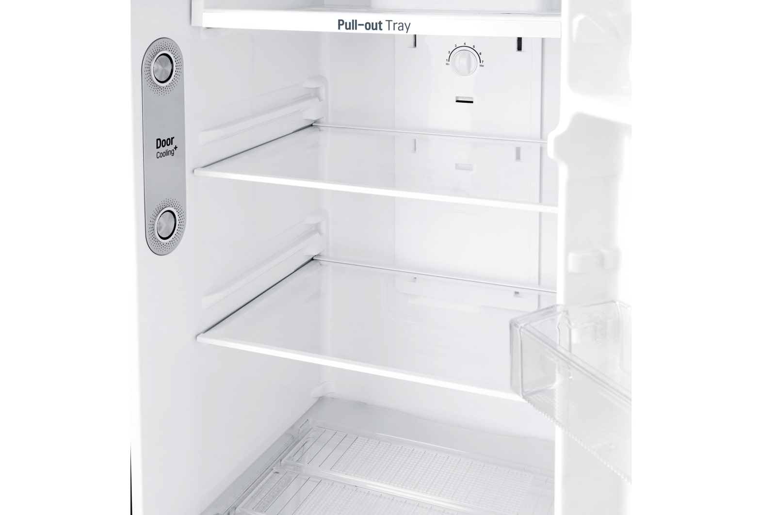 LG Frigorífico Dos Puertas, Clasificación F, Door Cooling, Total No Frost, Inox antihuellas , GTB382PZCMD