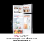 LG Frigorífico Dos Puertas, Clasificación F, Door Cooling, Total No Frost, Inox antihuellas , GTB382PZCMD