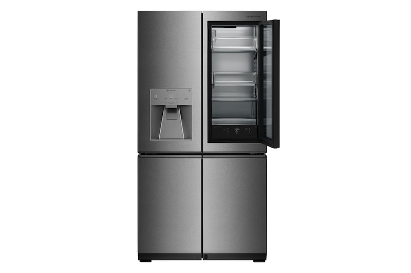 LG Frigorífico American Combi InstaView™ Door-in-Door™ 700L - Acero, LSR100