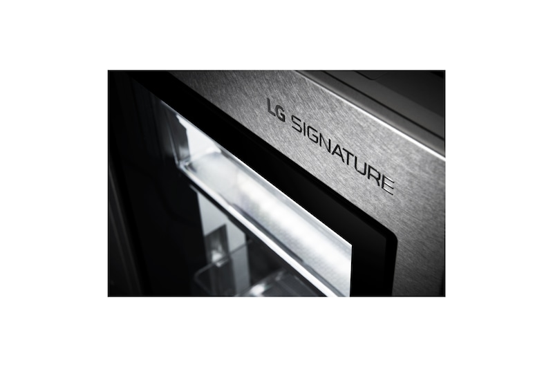 LG Frigorífico American Combi InstaView™ Door-in-Door™ 700L - Acero, LSR100