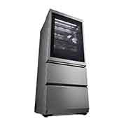 LG Frigorífico combi SIGNATURE (F, 1,79 metros, 387 litros, Puerta Instaview Door-in-Door, enfriamiento uniforme, apertura de puerta y cajones automática, Acabado en Acero Inoxidable), LSR200B