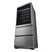 LG Vinoteca Gourmet SIGNATURE (1,79m, capacidad para 65 botellas, Acero Inoxidable Premium Texturizado), E, LSR200W