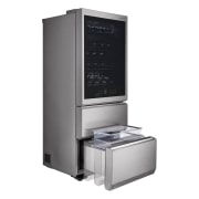 LG Vinoteca Gourmet SIGNATURE (1,79m, capacidad para 65 botellas, Acero Inoxidable Premium Texturizado), E, LSR200W