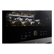 LG Vinoteca Gourmet SIGNATURE (1,79m, capacidad para 65 botellas, Acero Inoxidable Premium Texturizado), E, LSR200W