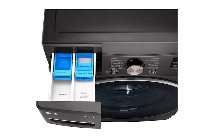 LG Lavadora inteligente AI Direct Drive. TurboWash 360º, 20kg , 1000rpm B, Inox antihuellas, Serie XXL, F0P3CYV2E