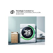 LG Lavadora inteligente AI Direct Drive. TurboWash 360º, 20kg ,  1000rpm B, Blanca, Serie XXL, F0P3CYV2W