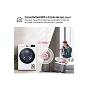 LG Lavadora inteligente AI Direct Drive. TurboWash 360º, 20kg ,  1000rpm B, Blanca, Serie XXL, F0P3CYV2W