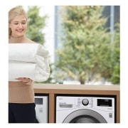 LG Lavadora Inverter Direct Drive 15 kg, E, Blanco, 1100rpm, Serie  XXL, F1P1CN4WC