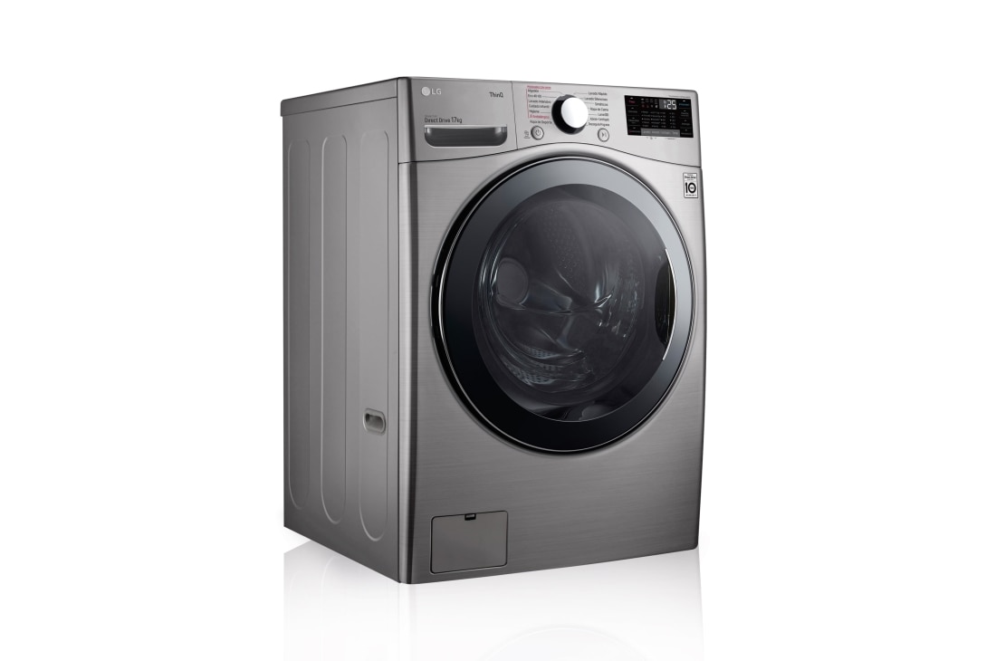 LG Lavadora LG F1P1CY2T., 17 kg, E, Inox Antihuellas, 1100rpm, Serie  XXL, F1P1CY2T