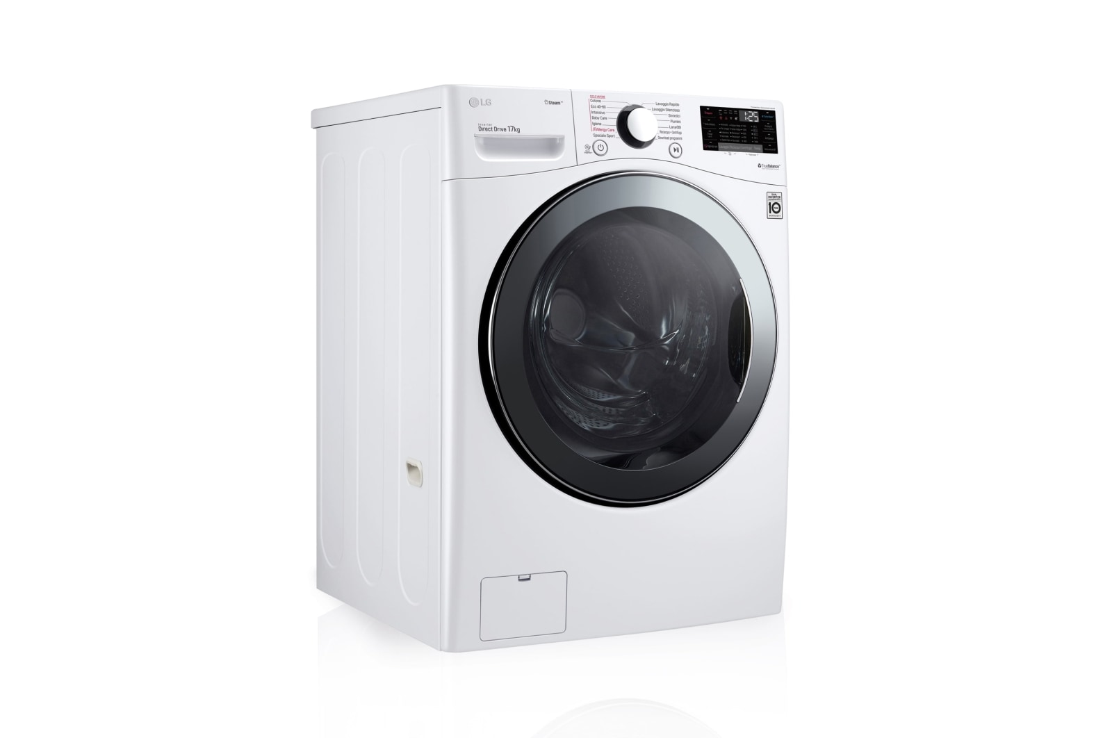 LG Lavadora LG F1P1CY2W, 17 kg, E, Blanco, 1100rpm, Serie  XXL, F1P1CY2W