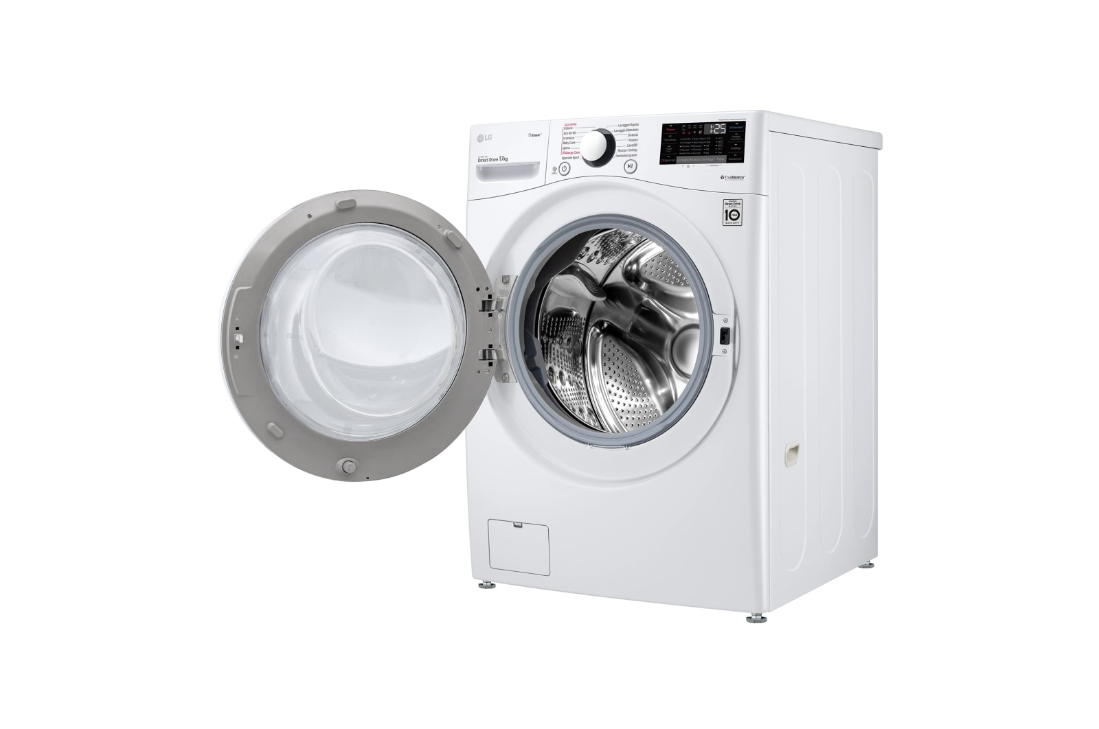 LG Lavadora LG F1P1CY2W, 17 kg, E, Blanco, 1100rpm, Serie  XXL, F1P1CY2W