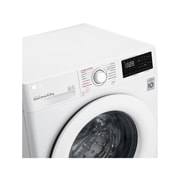 LG Lavadora inteligente AI Direct Drive 6,5kg, 1200rpm, Clasificación E, Blanca, Serie 200, F2WN2S65S3W