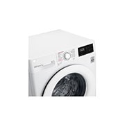 LG Lavadora inteligente AI Direct Drive 7kg, 1200rpm, Clasificación E, Blanca, Serie 200, F2WN2S70S3W