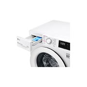 LG Lavadora inteligente AI Direct Drive 7kg, 1200rpm, Clasificación E, Blanca, Serie 200, F2WN2S70S3W