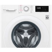 LG Lavadora AI Direct Drive con Vapor 7kg, 1200 Clasificación D, Blanca, Serie 300, F2WV3S70S3W