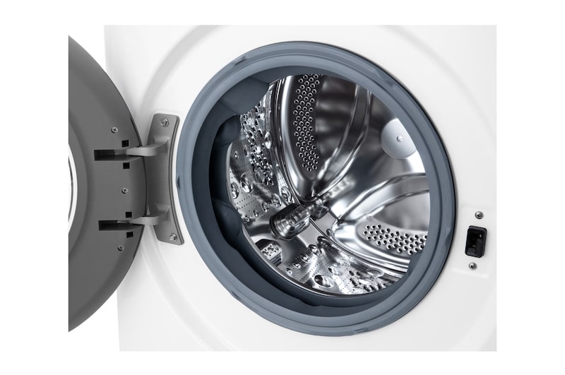 LG Lavadora AI Direct Drive con Vapor 7kg, 1200 Clasificación D, Blanca, Serie 300, F2WV3S70S3W