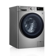 LG Lavadora inteligente AI Direct Drive 8,5kg, 1200rpm, Clasificación C, Inox antihuellas, Serie 500, F2WV5S85S2S