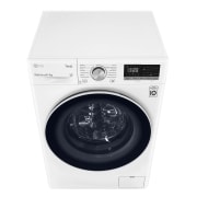 LG Lavasecadora inteligente AI Direct Drive 8/5kg, 1400rpm, Clasificación E, Blanca, Serie 400, F4DN4008N0W