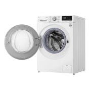LG Lavasecadora inteligente AI Direct Drive 8/5kg, 1400rpm, Clasificación E, Blanca, Serie 400, F4DN4008N0W